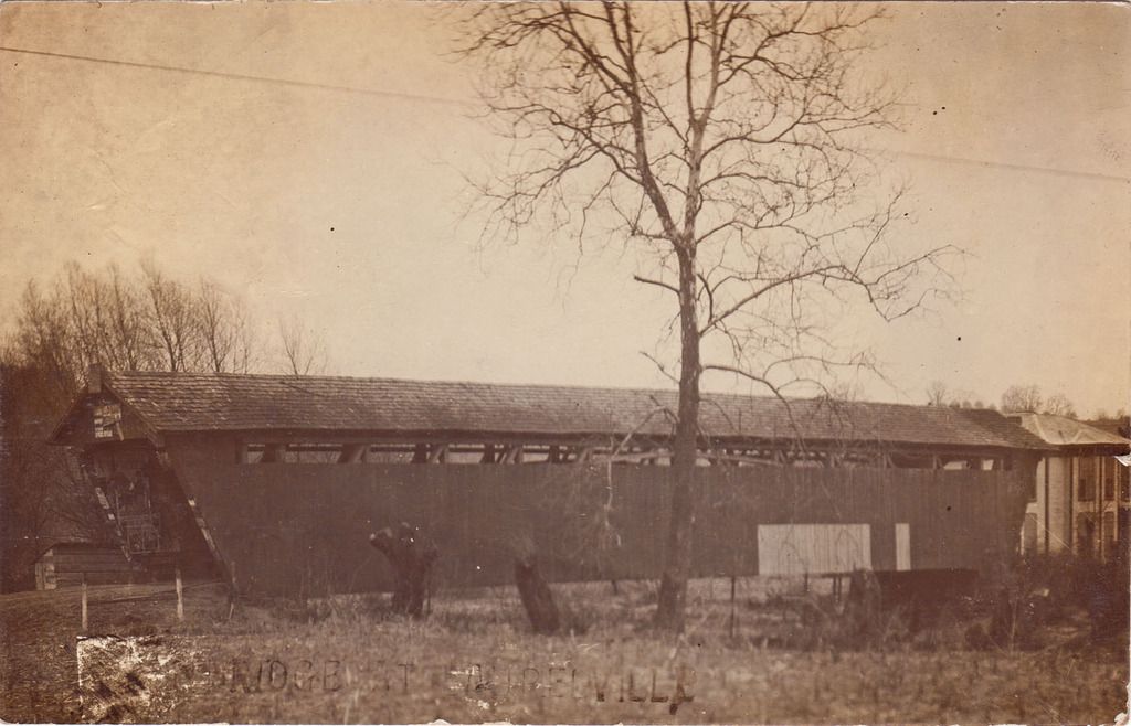 Laurelville Covered Bridge on Rout 56